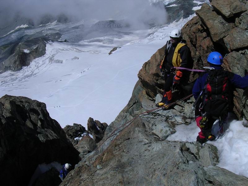 Voie normale du Pollux (4092 m)