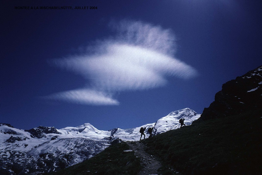 Montée au Refuge des Mischabel