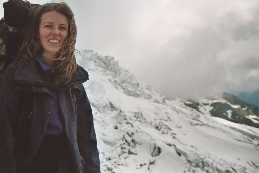 Montée souriante vers le Refuge Albert 1er