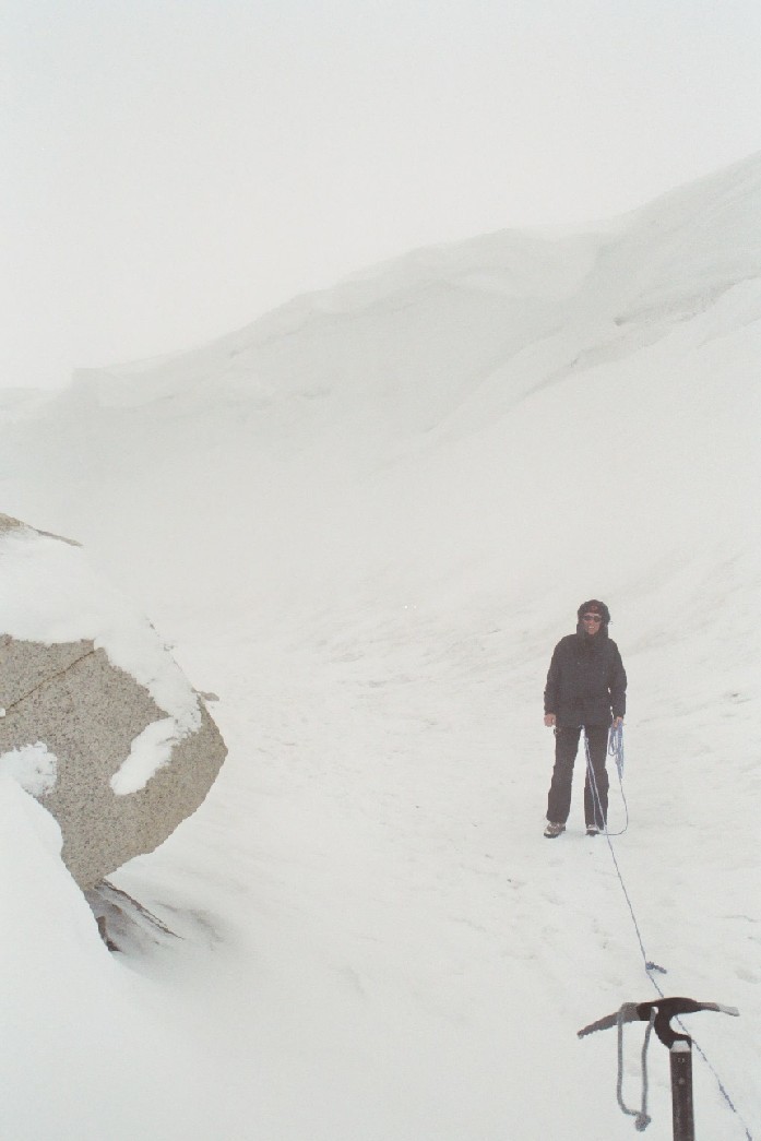 Couloir de glace - Col des Plines
