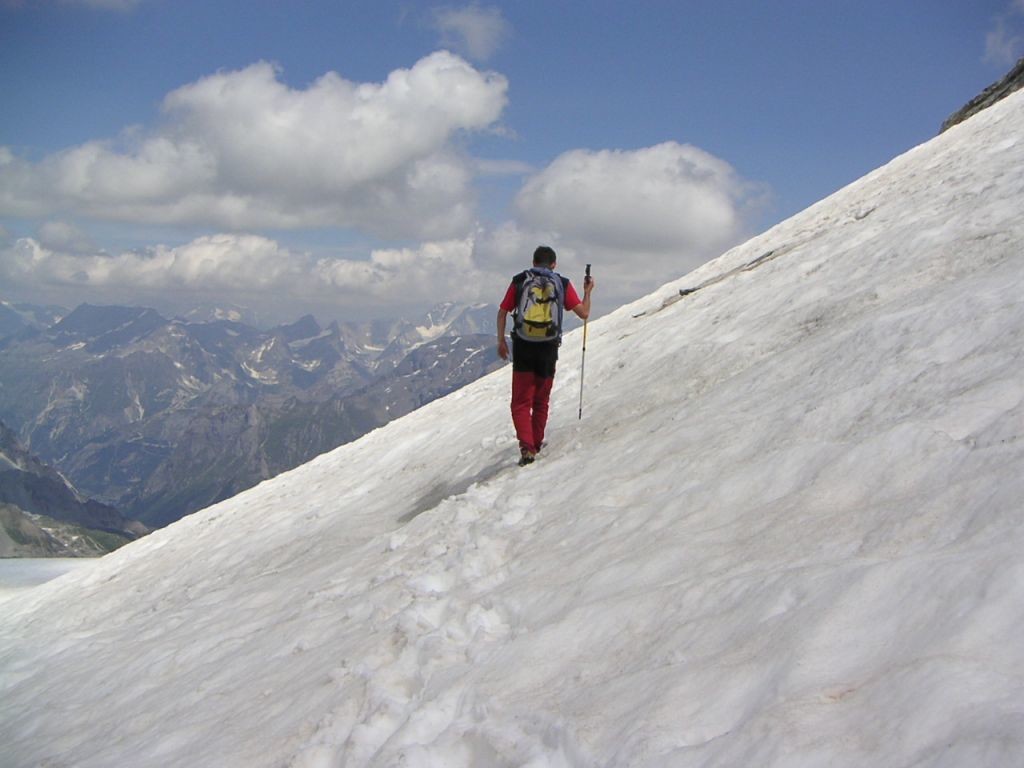 Descente sous le dôme