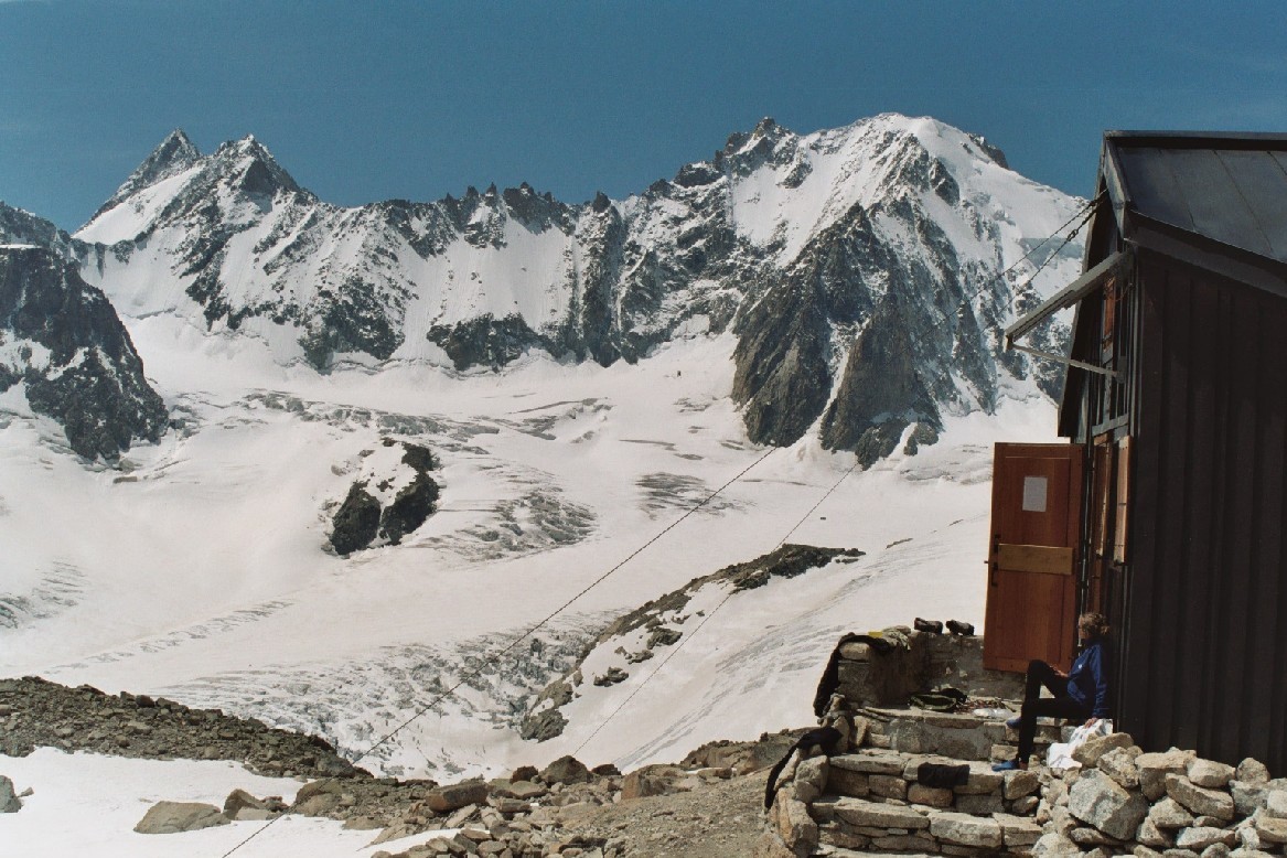 Méditation sur fond d'Argentière