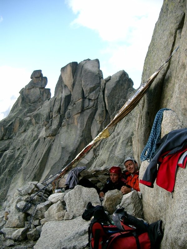 Bivouac 4* au Grépon