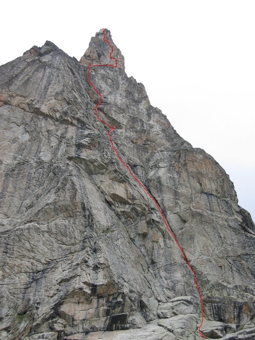 Aiguille Dibona - voie Madier