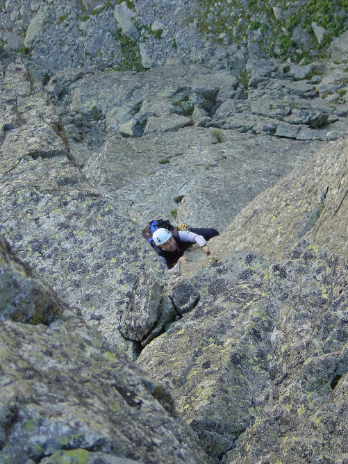 L4 l'arête N-O du Petit Cayre de la Madone : 5c