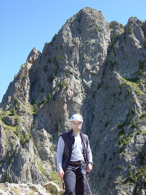 Grand Cayre de la Madone vu du Petit Cayre