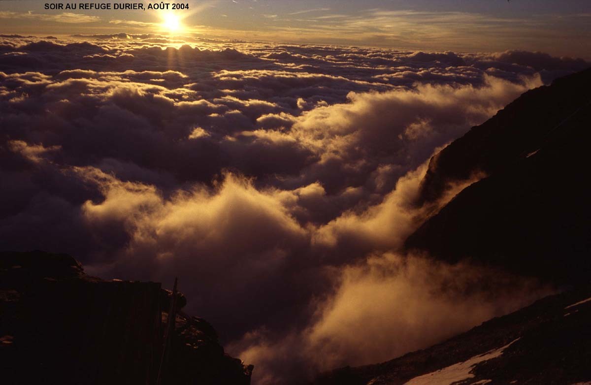 Crépuscule depuis Durier