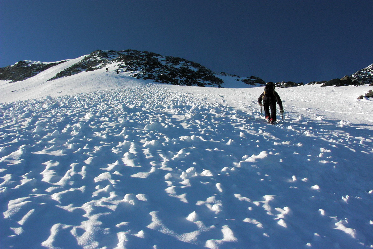 Domes de Miage: arete Mettrier