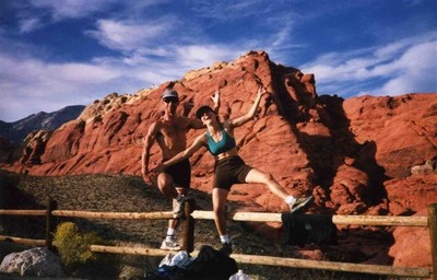 pose devant red rocks