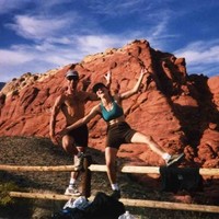 pose devant red rocks