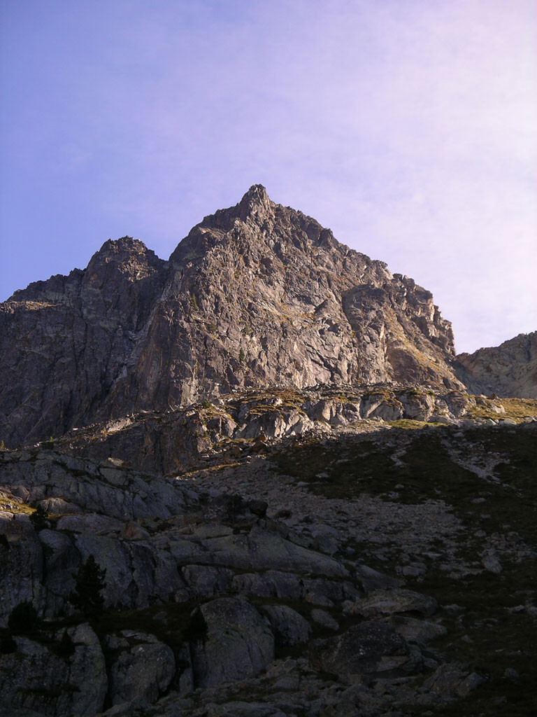 Vue du Pic de la Badete de Labassa et de l'éperon N