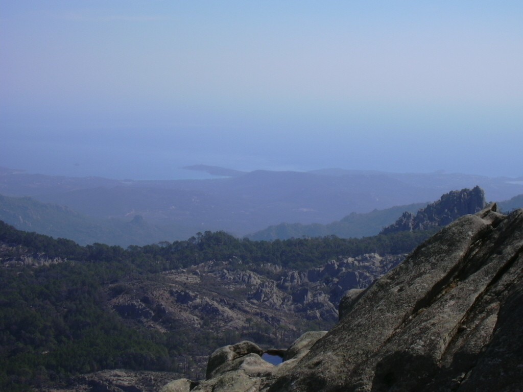 Vue sur Porto-Vecchio