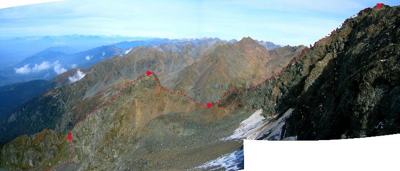 Les Lances de Domène / arêtes N