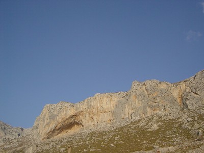 La fameuse grotte de Kalymnos...