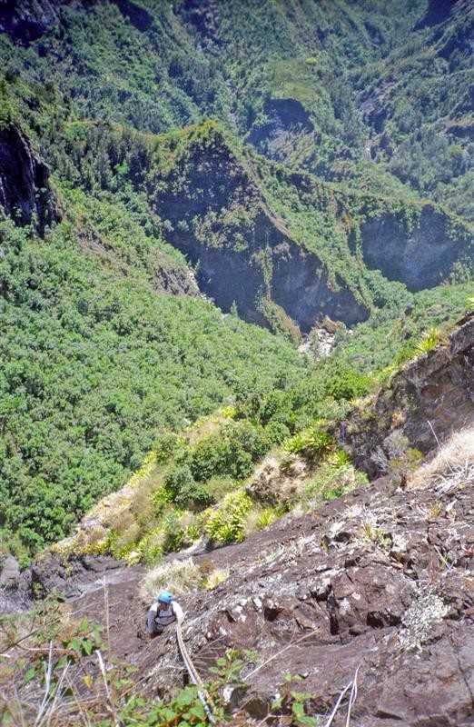 Ambiance volcanique. Ambiance tropique.