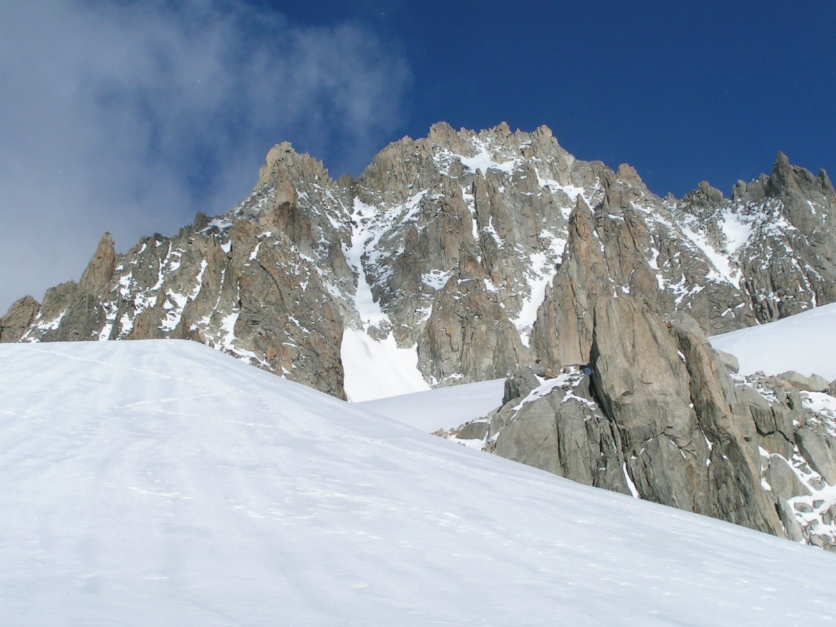Couloir de la Table. Aig du Tour 3540 m