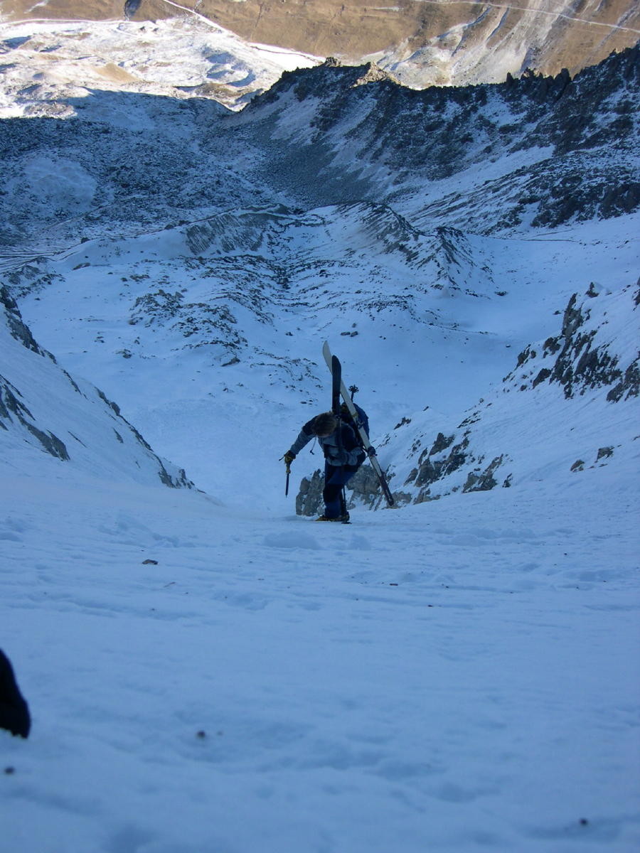 Clapière vu du haut