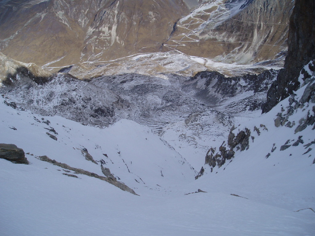 grand galibier couloir de la clapière