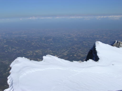 Du Monte Camicia, vue sur la mer
