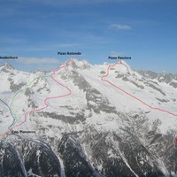 Le salite al Pizzo Pesciora, Pizzo Rotondo e Chuebodenhorn