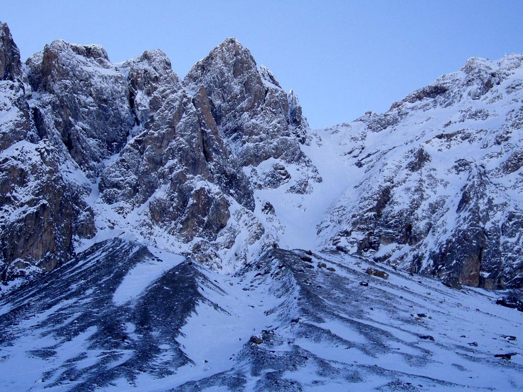 Grand Galibier - Couloir de la Clapière