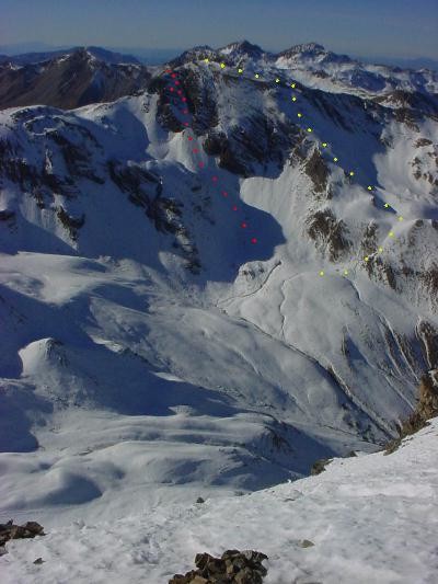 Grande Epervière - Couloir Est