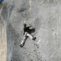 R.Pirali dans "Verdon" au Schilt, Suisse.