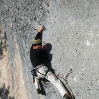 R.Pirali dans "Verdon" au Schilt, Suisse.