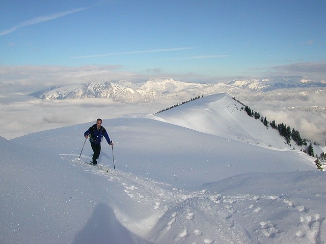 Arrivée à la tete de Sallaz
