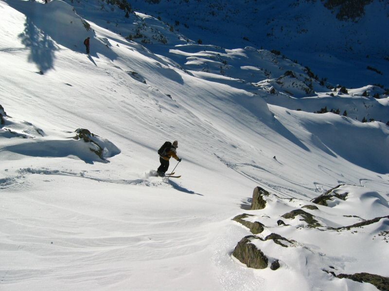 descente du Pic de Madamette