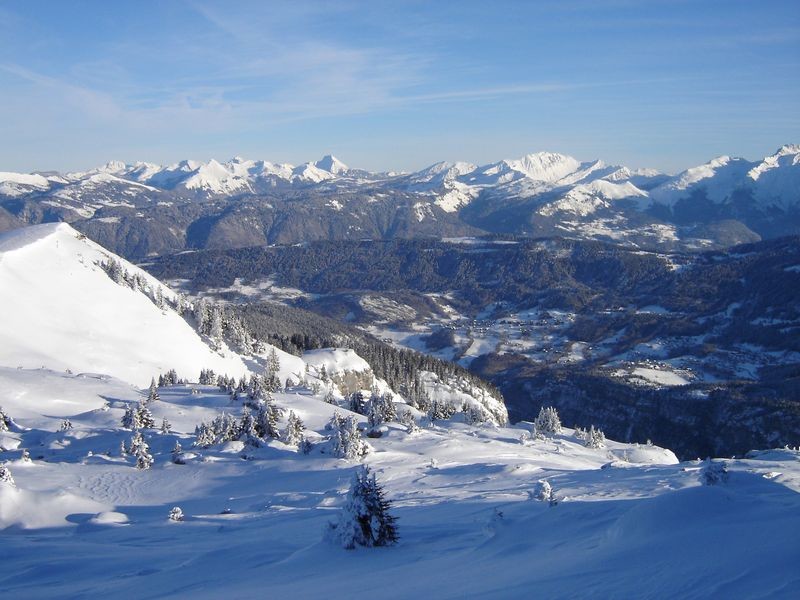Le Chablais - en montant la Tête de Sallaz