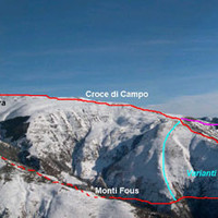Itinerari al P. di Gino e alla  Cima Pianchette ( val Cavargna )