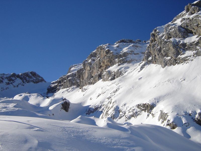 Versant NE de La Tournette