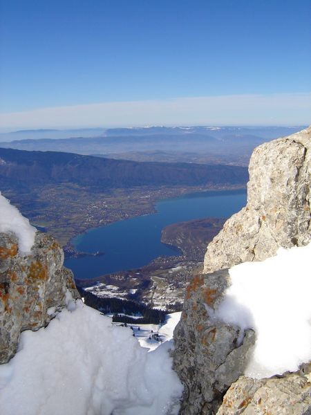 A quelques mètres du sommet de La Tournette