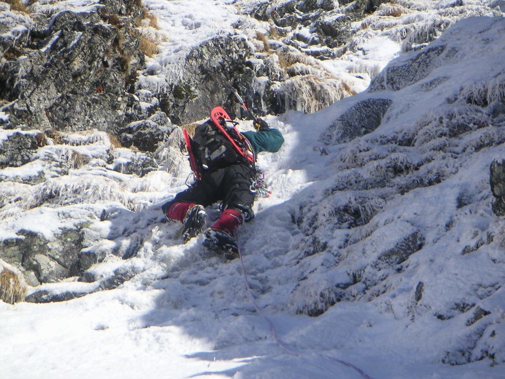 Passage en glace fine aux Grandes Lanches