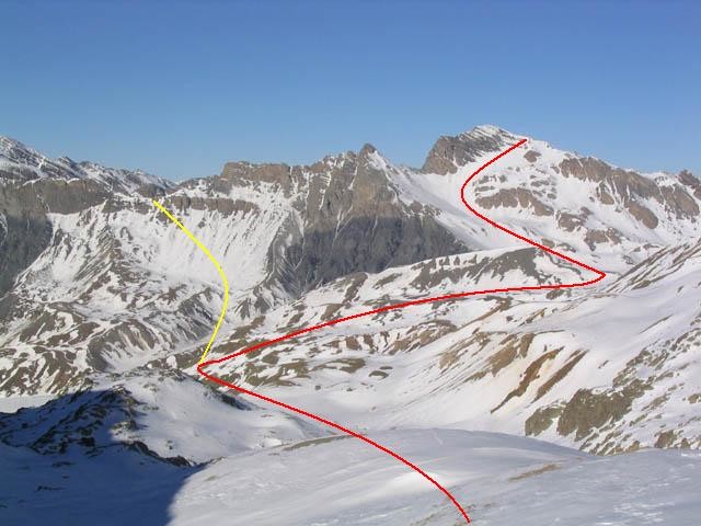 Enchastraye depuis le pas de Morgon