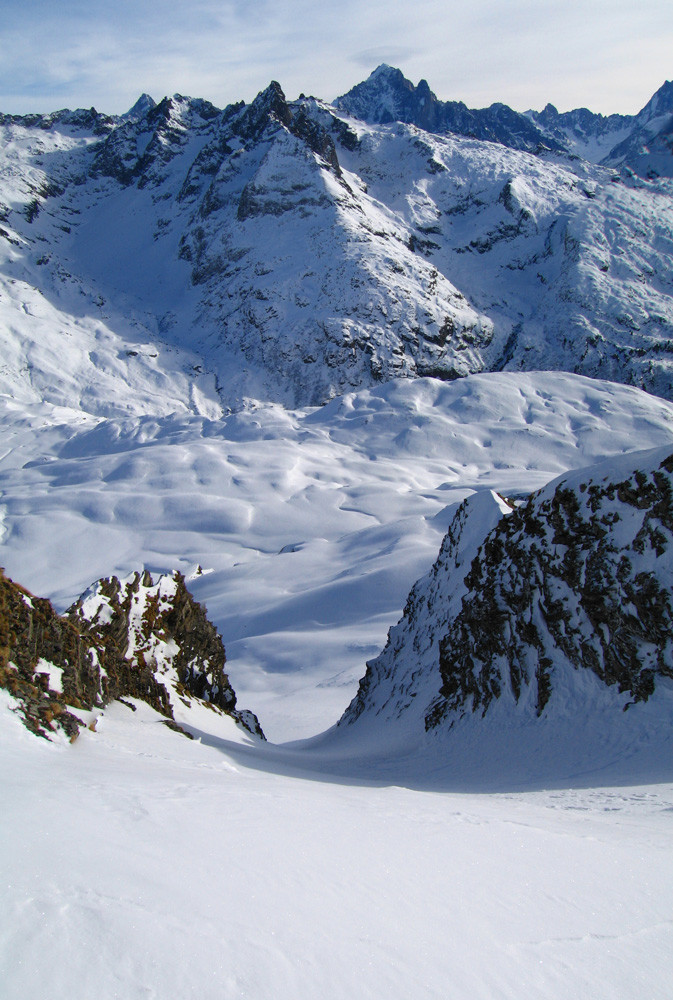 Tête de Moëde couloir Est.