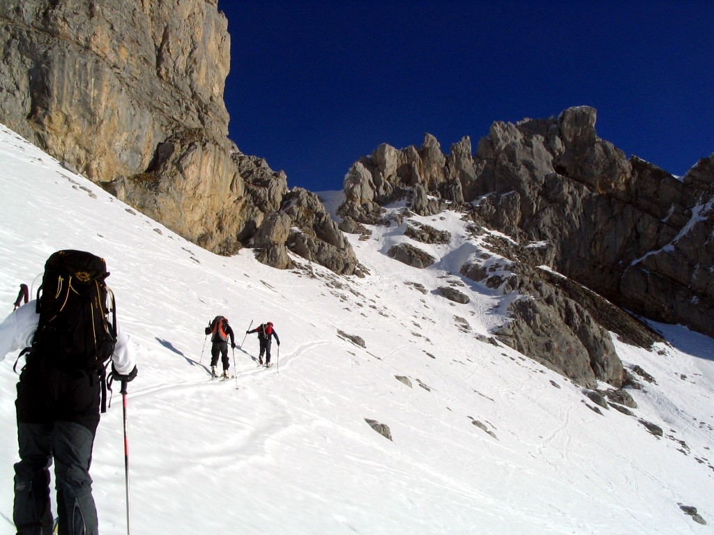 Montée finale au col du cu déri