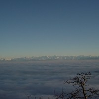 La vue depuis le secteur "Grande Lame" à Orvin, Suisse.