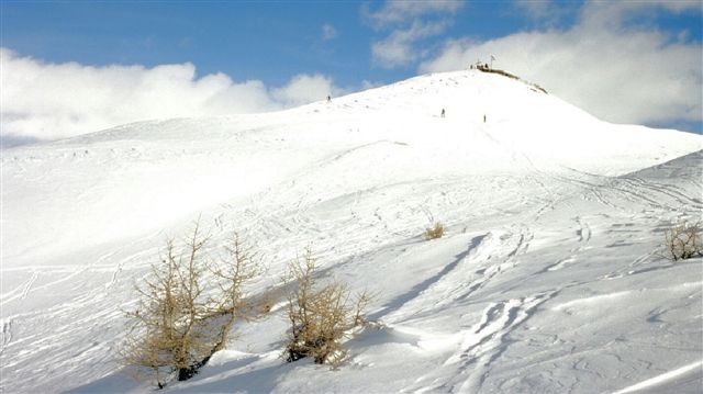 In vista della vetta