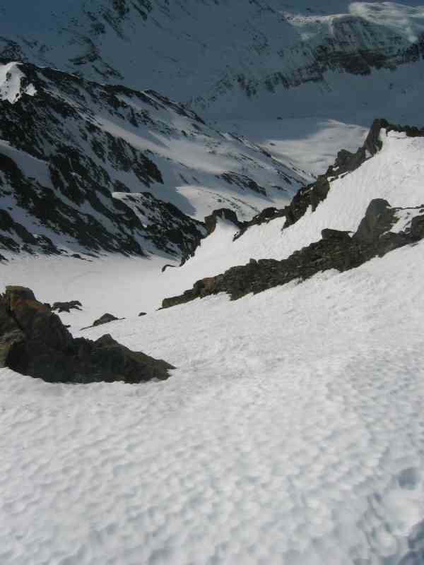 Pic badet, couloir SW
