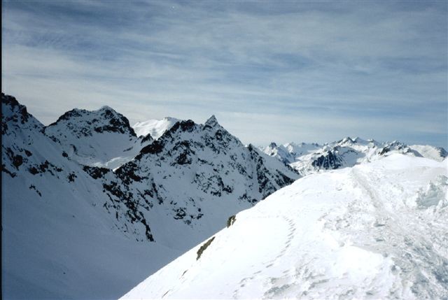 Dalla cima verso SO