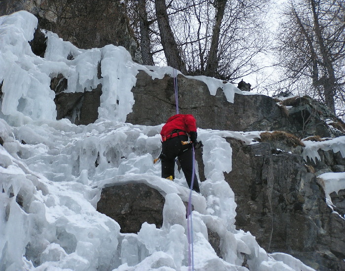 Descente rappel L1 - La nuit sera Fraîche