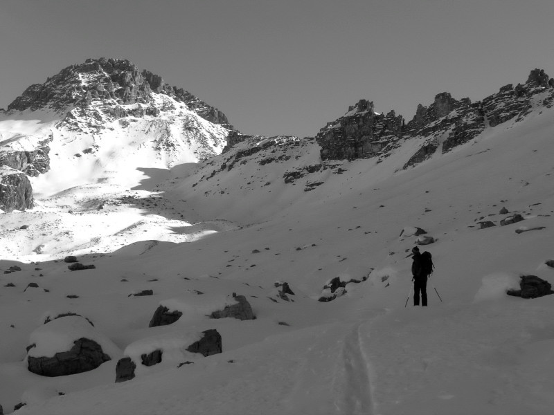 En direction du Col des Portes