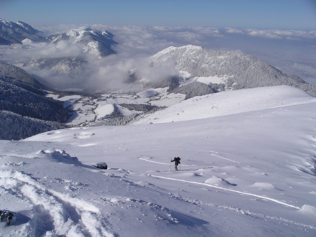Vue du sommet du Mail