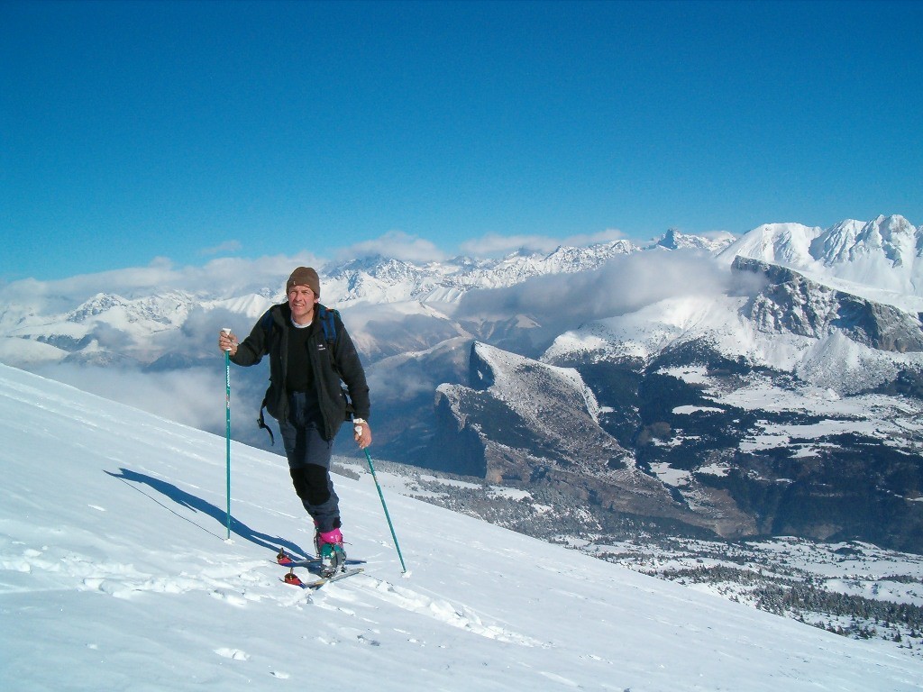 Magnifique vue sur les Ecrins