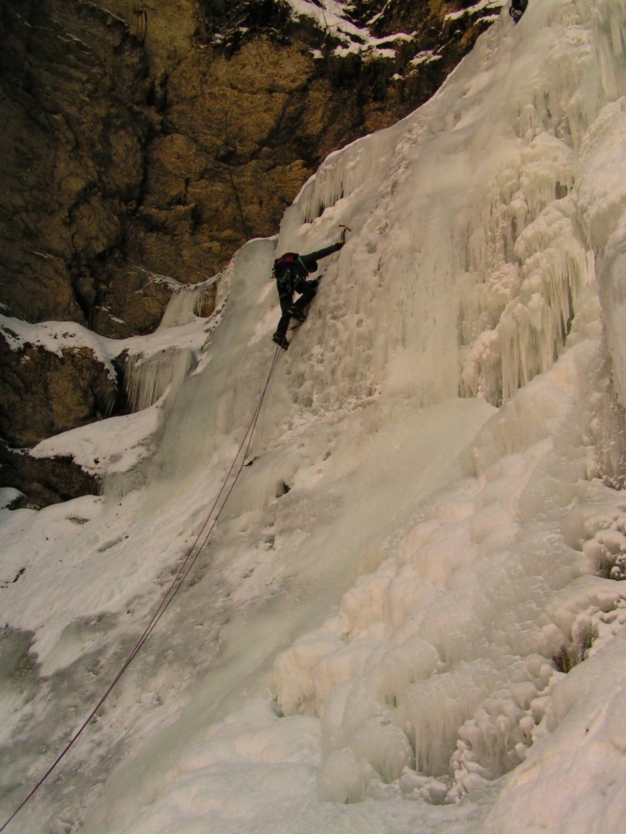 Cascade de Nant Bargat. 4eme longueur