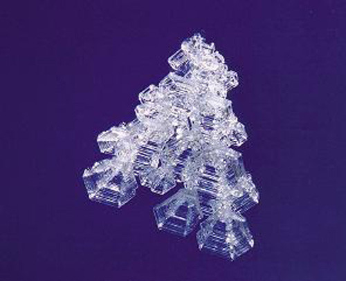 Cristal de givre de surface