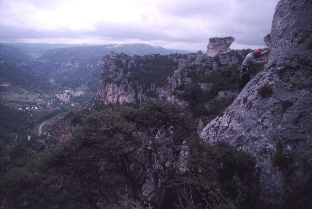 Cordée dans "l'arête"