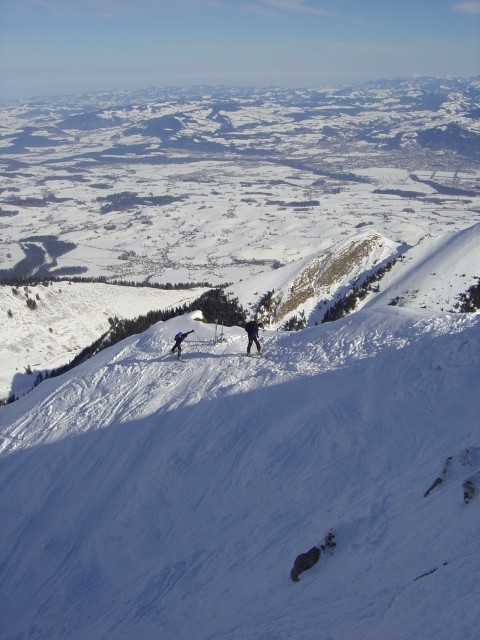 Arrivée au sommet de la Chrummenfadenflue